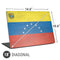 Venezuela Flag Distressed Universal Laptop 18in (14.6 x 10.6in) Skin